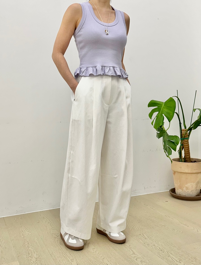 BUT韓國㊣直郵東大門代購女裝新品職業25春夏休閑推薦休閑褲button休閑褲