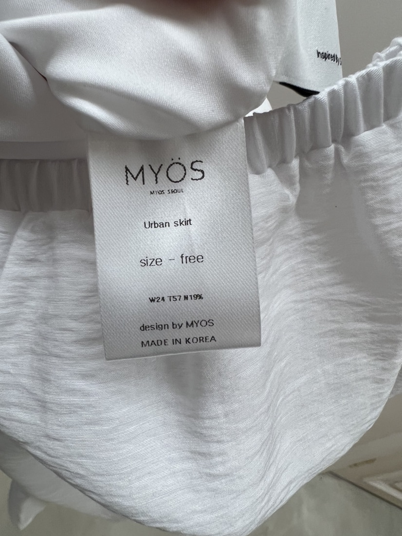 MYOS韓國直郵㊣東大門實拍女裝新品25春夏人氣職業推薦長裙MYOS長裙