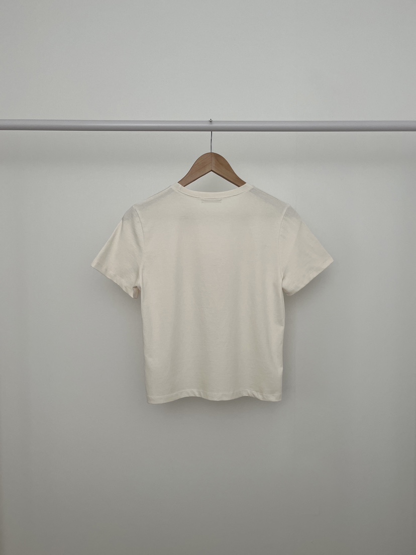 RE:OPENING韓國直郵㊣女裝新品職業休閑人氣時尚熱賣T恤刺繡RE:OPENINGT恤