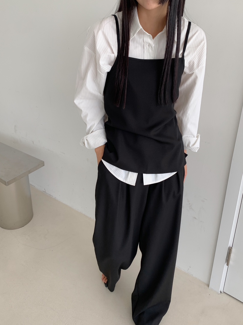 GOYOU韓國直郵㊣女裝新款時尚推薦人氣休閑25春夏職業吊帶背心de goyou吊帶/背心