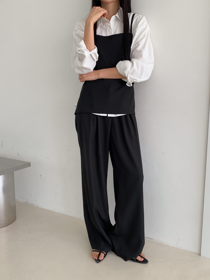 GOYOU韓國直郵㊣女裝新款時尚推薦人氣休閑25春夏職業吊帶背心de goyou吊帶/背心