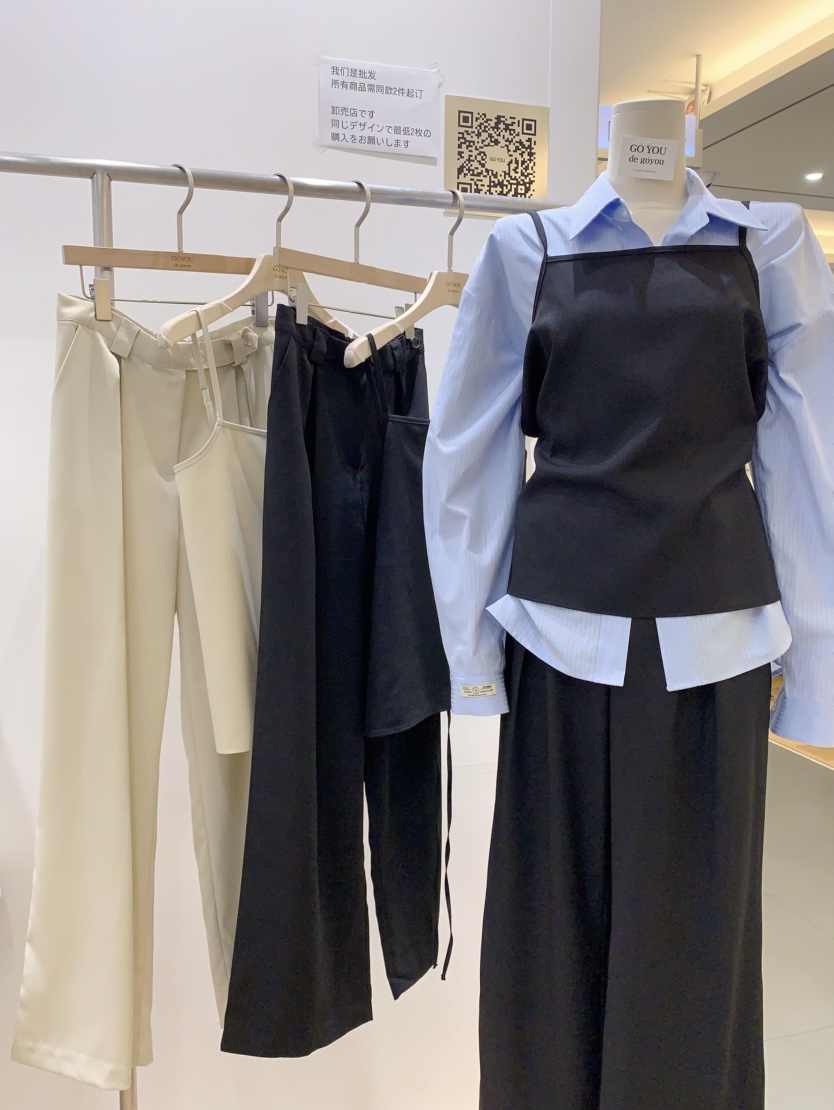 GOYOU韓國直郵㊣女裝新款時尚推薦人氣休閑25春夏職業吊帶背心de goyou吊帶/背心