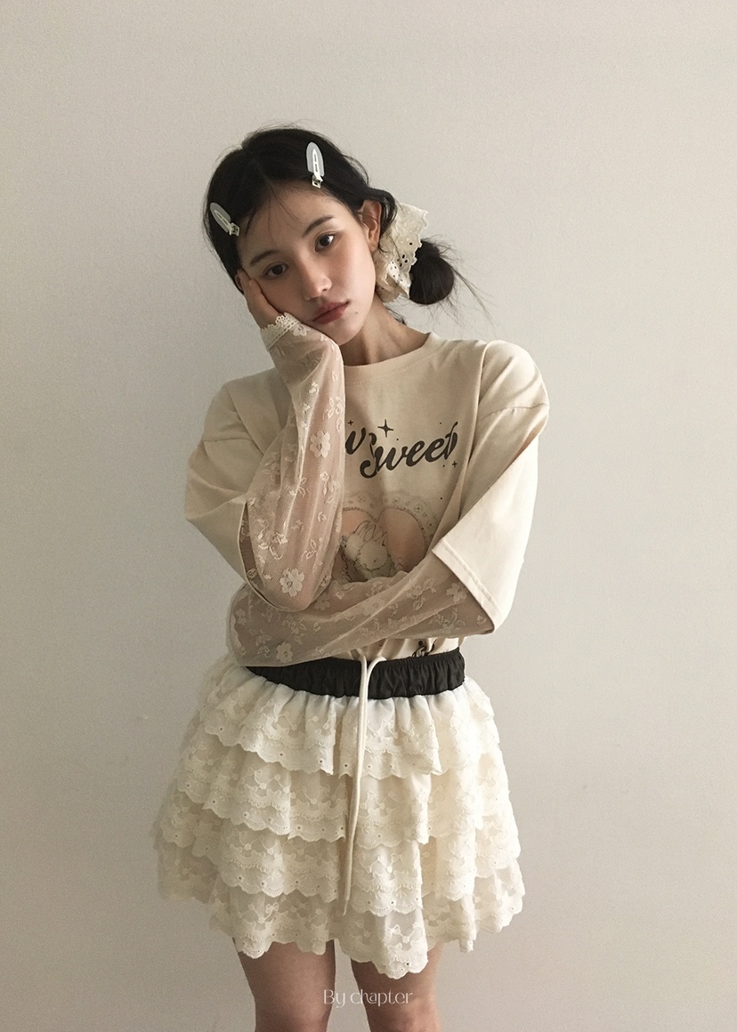 BY CHAPTER韓國㊣直郵東大門代購女裝新款時尚職業長袖T恤BY Chapter長袖T恤