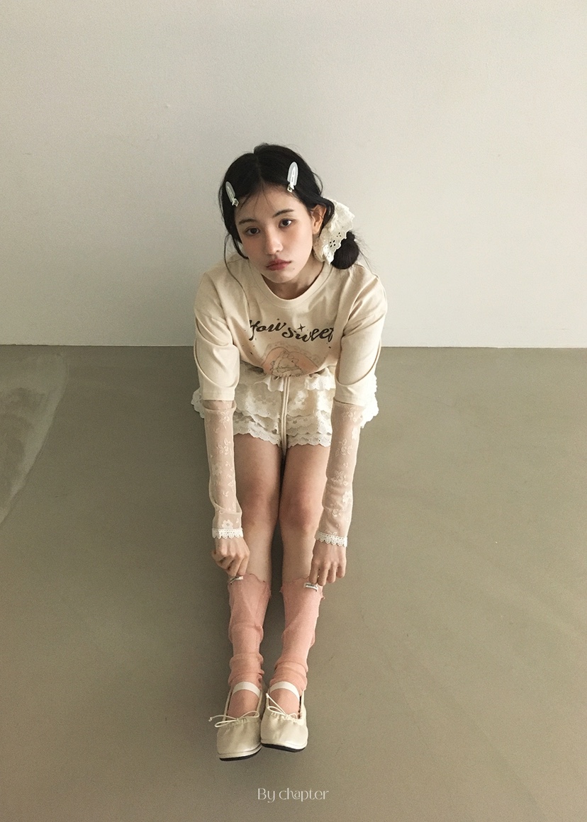 BY CHAPTER韓國㊣直郵東大門代購女裝新款時尚職業長袖T恤BY Chapter長袖T恤