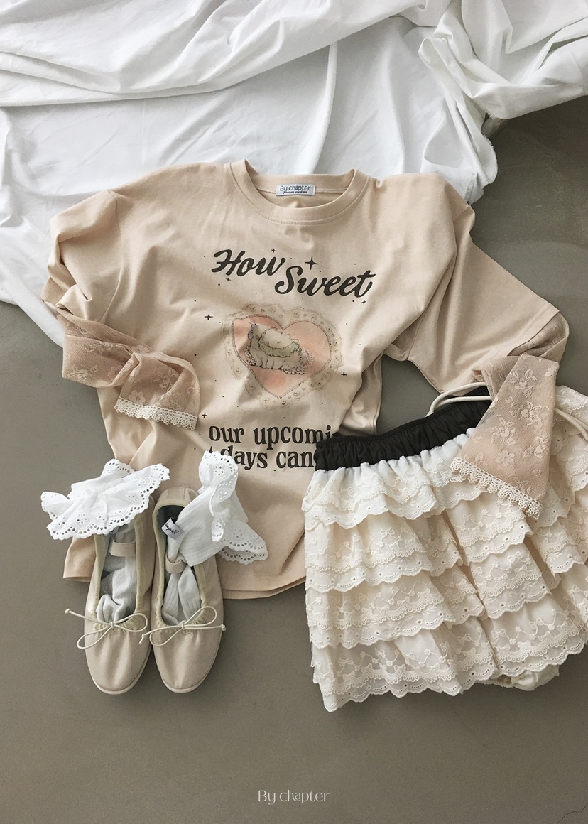 BY CHAPTER韓國㊣直郵東大門代購女裝新款時尚職業長袖T恤BY Chapter長袖T恤