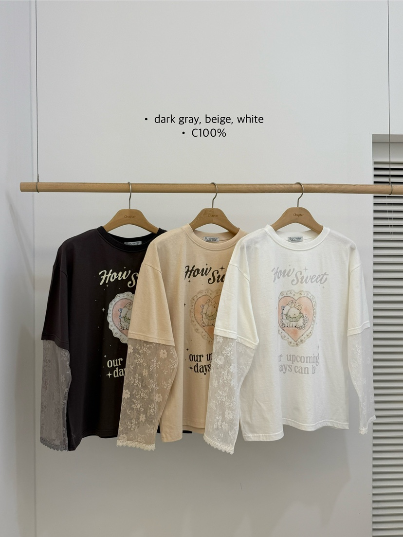 BY CHAPTER韓國㊣直郵東大門代購女裝新款時尚職業長袖T恤BY Chapter長袖T恤