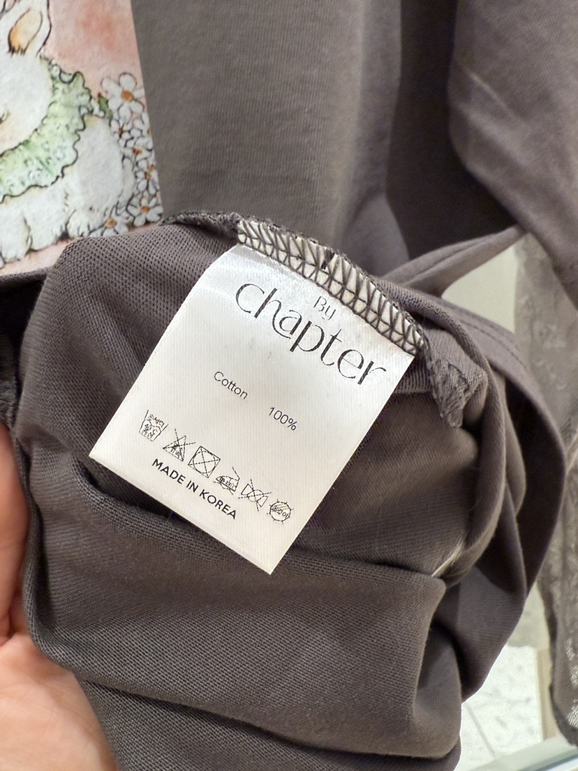 BY CHAPTER韓國㊣直郵東大門代購女裝新款時尚職業長袖T恤BY Chapter長袖T恤