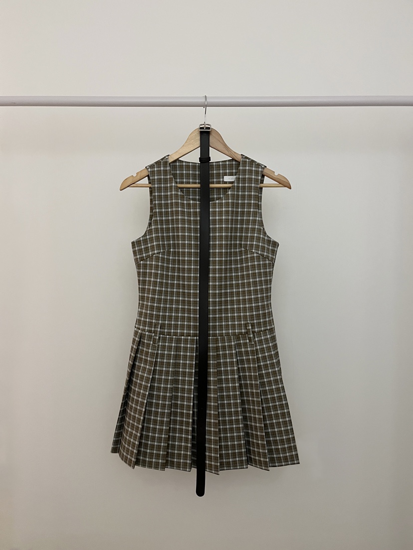 RE:OPENING韓國直郵㊣東大門實拍女裝新品休閑職業25春夏連衣裙RE:OPENING連衣裙圖色2