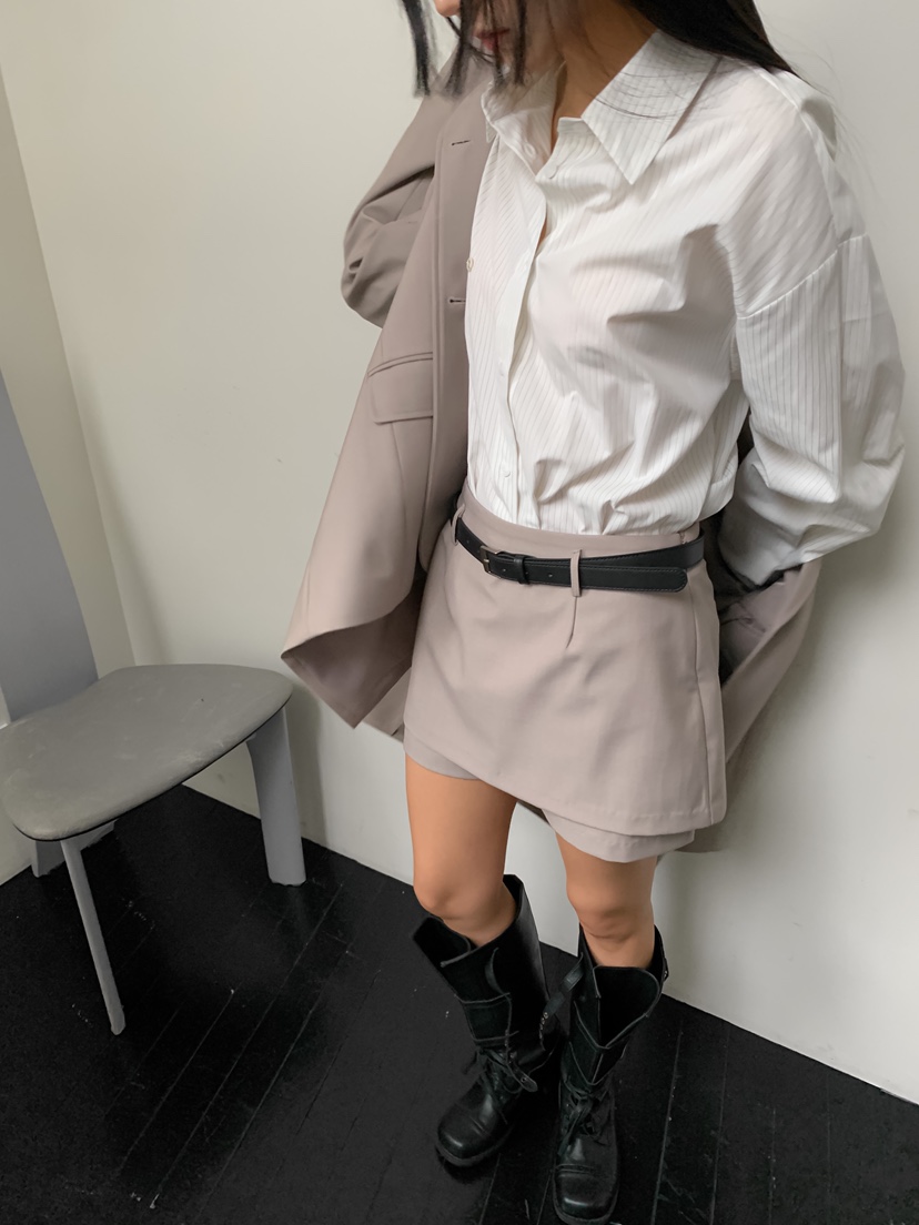 GOYOU韓國直郵㊣東大門實拍女裝新款25春夏熱賣人氣職業夾克de goyou夾克