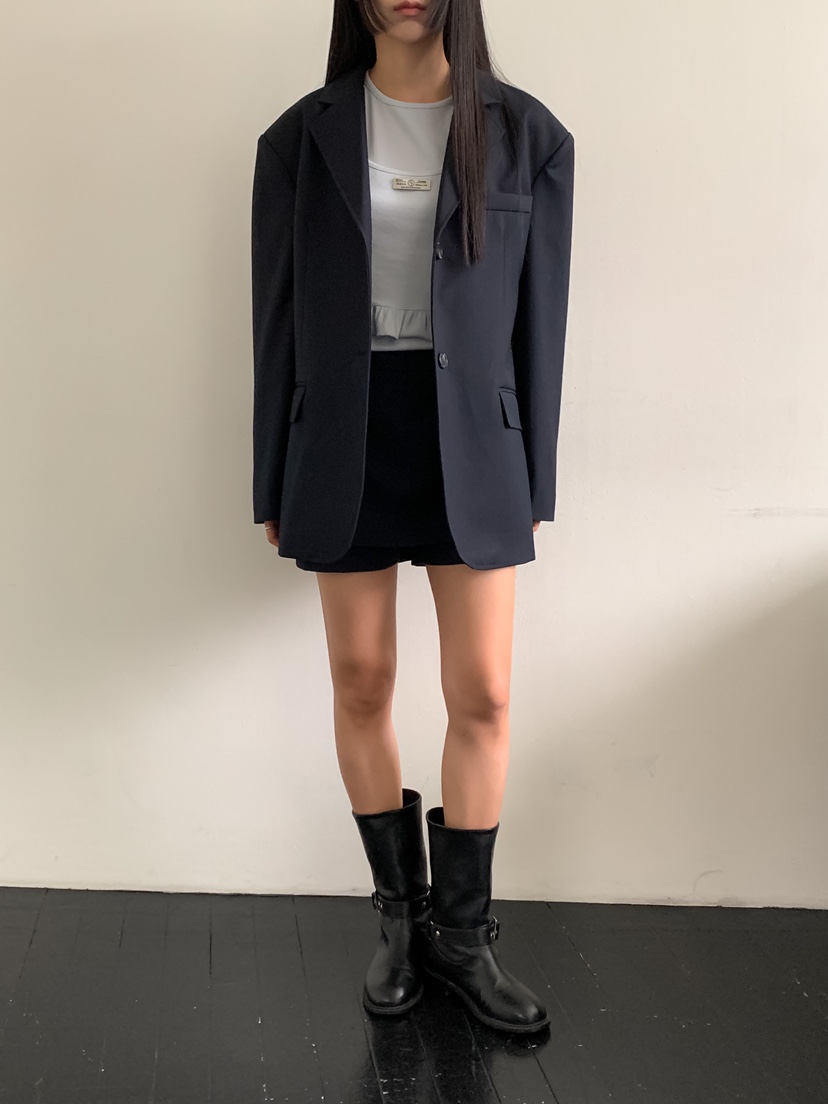 GOYOU韓國直郵㊣東大門實拍女裝新款25春夏熱賣人氣職業夾克de goyou夾克