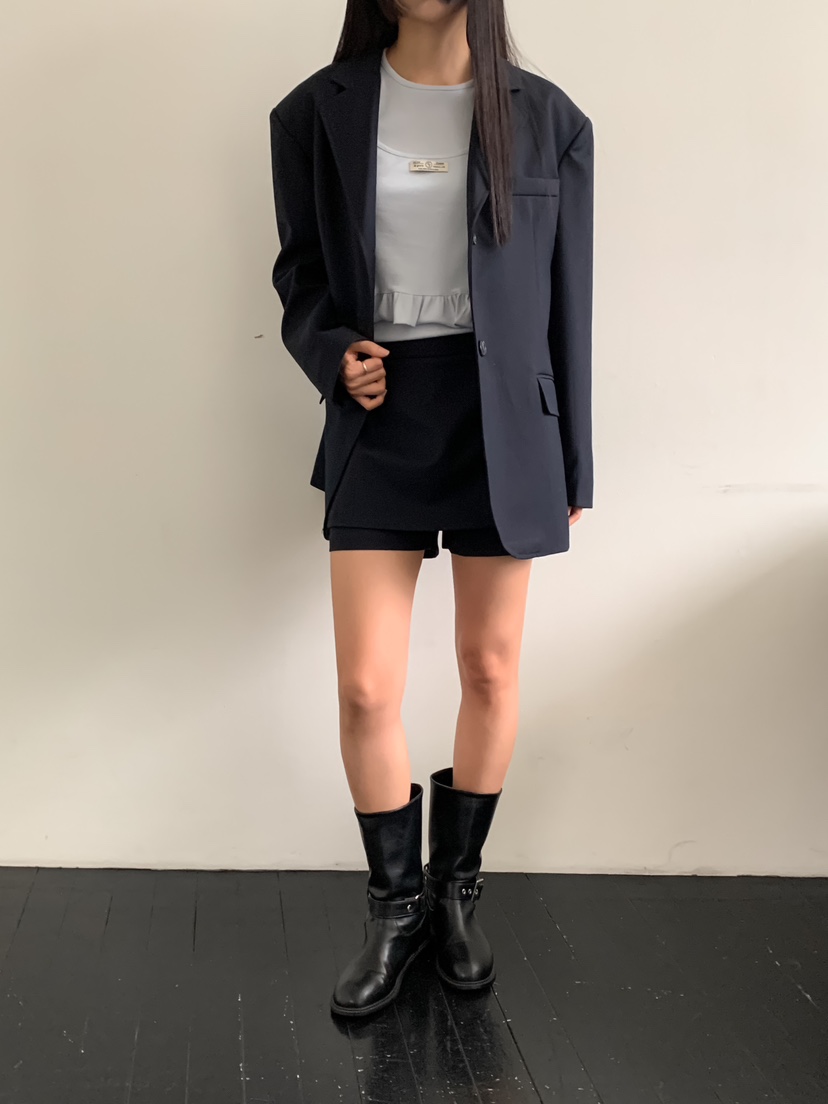 GOYOU韓國直郵㊣東大門實拍女裝新款25春夏熱賣人氣職業夾克de goyou夾克