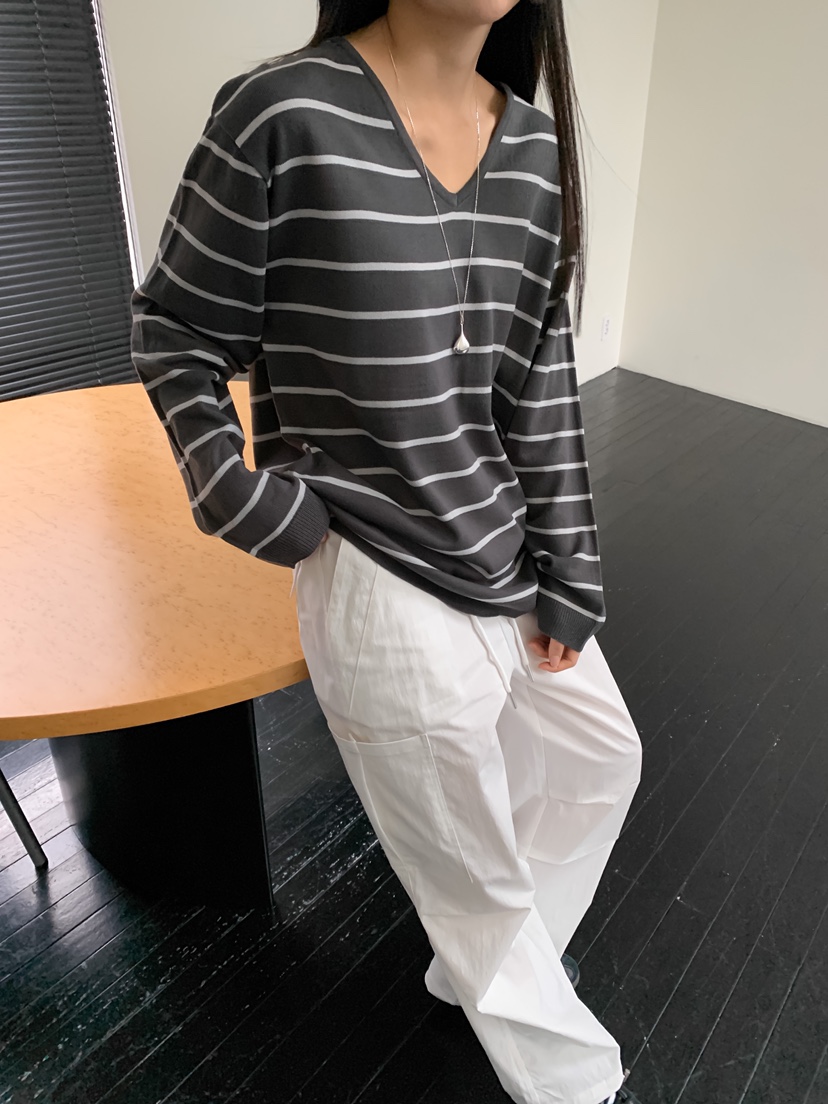 GOYOU韓國直郵㊣東大門實拍女裝新款休閑人氣25春夏長袖T恤de goyou長袖T恤