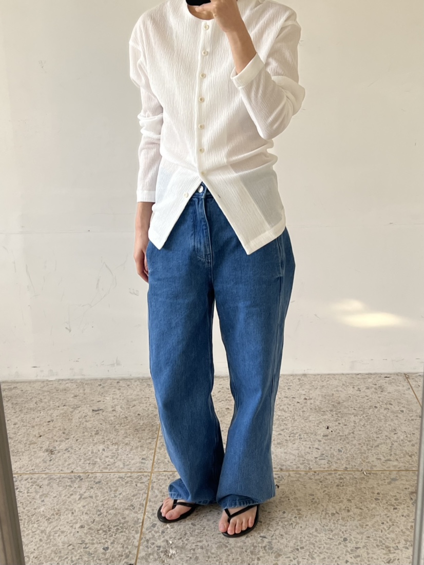 MYOS韓國直郵㊣東大門實拍女裝新品人氣休閑25春夏襯衫蕾絲衫MYOS襯衫/蕾絲衫