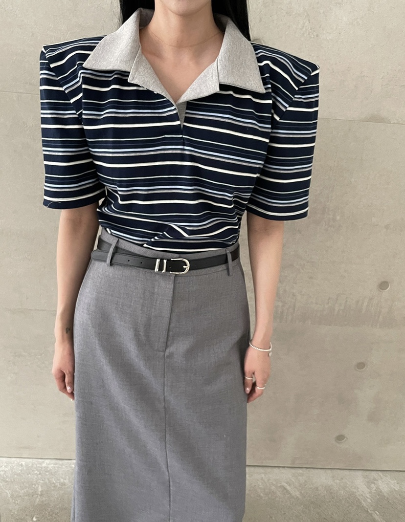 CELEBRITY-A韓國㊣直郵東大門代購女裝新品職業時尚25春夏T恤CELEBRITY-AT恤