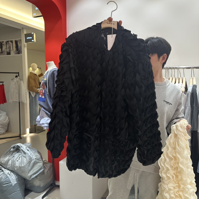 MINI UNNI韓國直郵㊣女裝新品時尚25春夏人氣職業休閑夾克MINI UNNI夾克