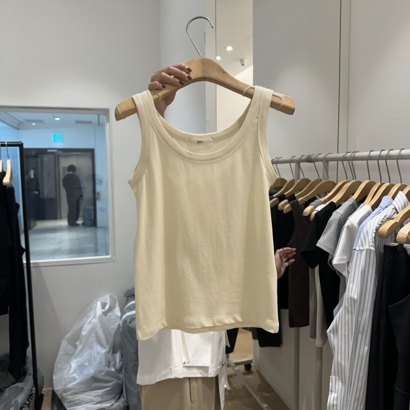 OVU韓國直郵㊣女裝新品人氣25春夏時尚休閑推薦職業吊帶背心OVU吊帶/背心圖色3