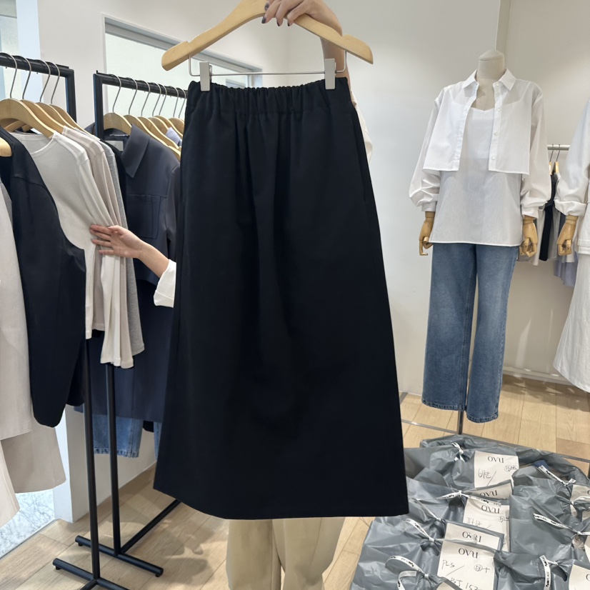 OVU直郵韓國代購㊣女裝新款時尚推薦人氣職業熱賣休閑25春夏長裙OVU長裙圖色3