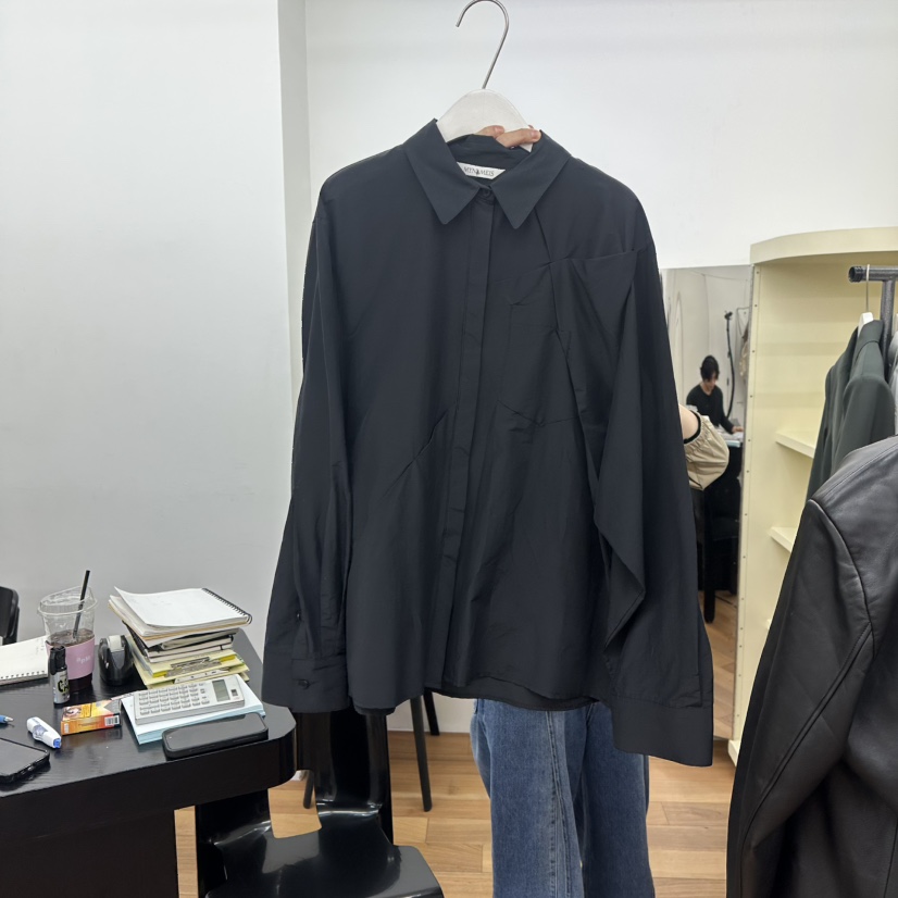MYNAMEIS韓國㊣直郵東大門代購女裝新品25春夏熱賣襯衫蕾絲衫MYNAMEIS襯衫/蕾絲衫圖色2