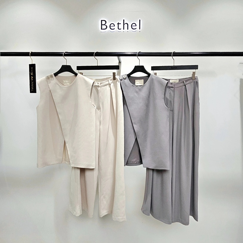 BETHEL直郵韓國代購㊣女裝新品推薦職業熱賣休閑時尚套裝套裝BETHEL套裝