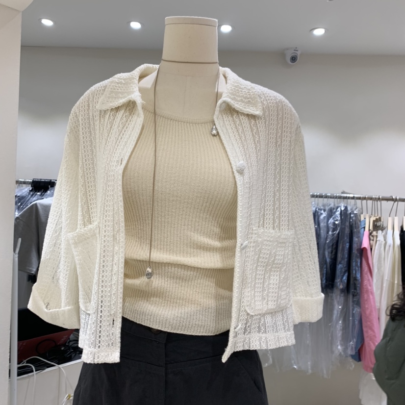 FRILL韓國直郵㊣女裝新品休閑職業熱賣推薦25春夏人氣吊帶背心FRILL吊帶/背心圖色4