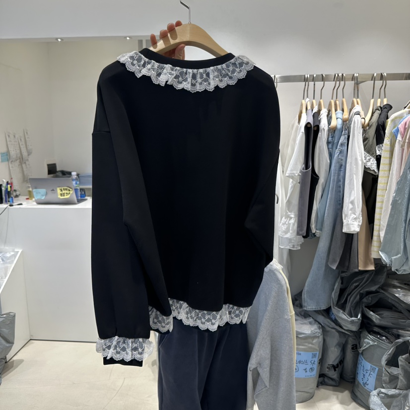 RICH SISTER韓國直郵㊣東大門實拍女裝新款熱賣職業推薦衛衣RICH SISTER衛衣