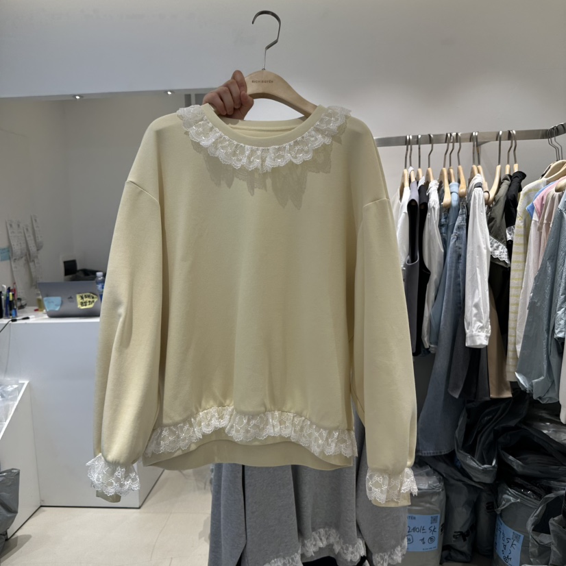 RICH SISTER韓國直郵㊣東大門實拍女裝新款熱賣職業推薦衛衣RICH SISTER衛衣圖色1