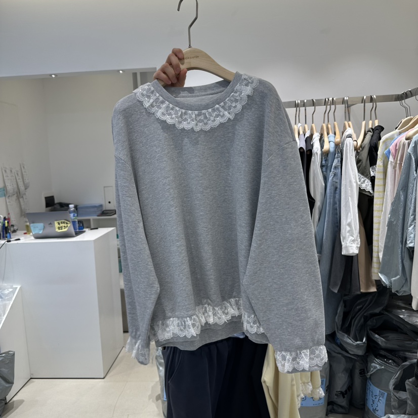 RICH SISTER韓國直郵㊣東大門實拍女裝新款熱賣職業推薦衛衣RICH SISTER衛衣圖色2