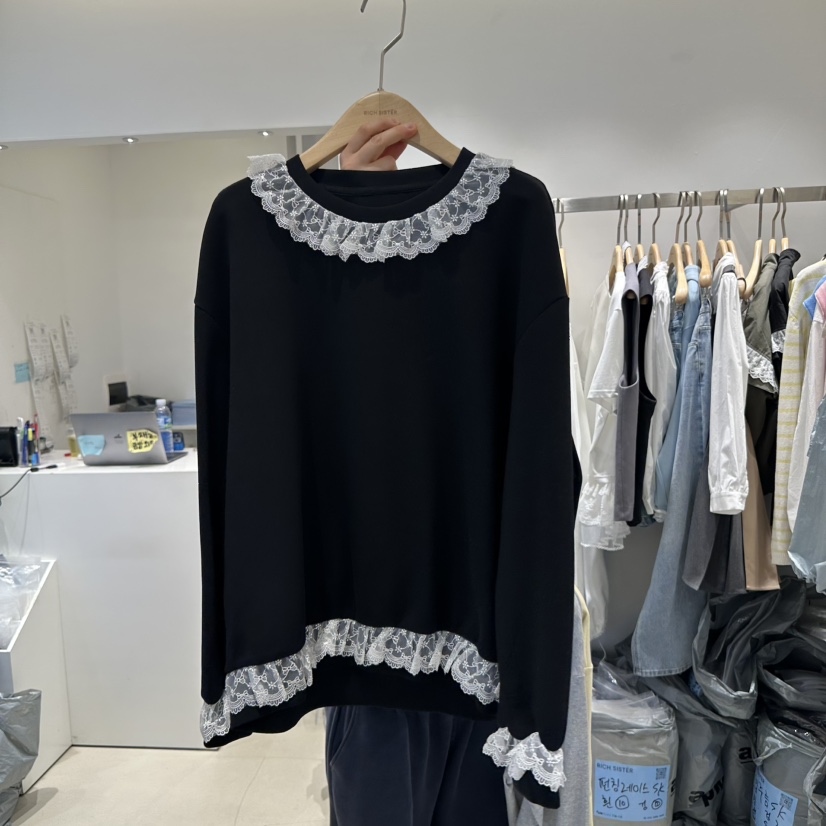 RICH SISTER韓國直郵㊣東大門實拍女裝新款熱賣職業推薦衛衣RICH SISTER衛衣圖色3