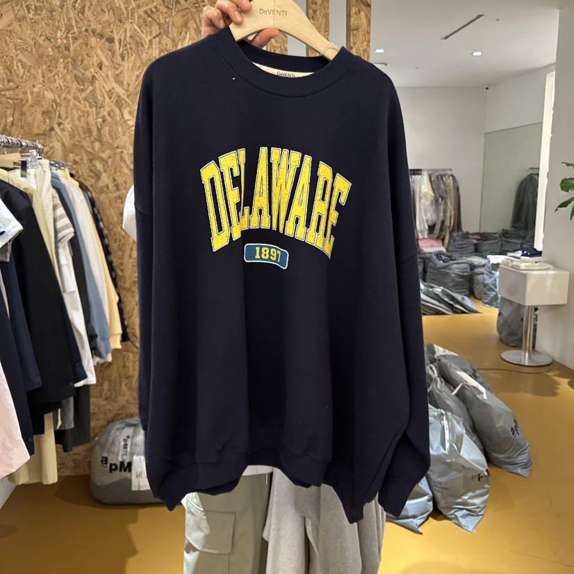 DE VENTI韓國直郵㊣女裝新款推薦熱賣職業休閑25春夏人氣衛衣DE VENTI衛衣圖色3