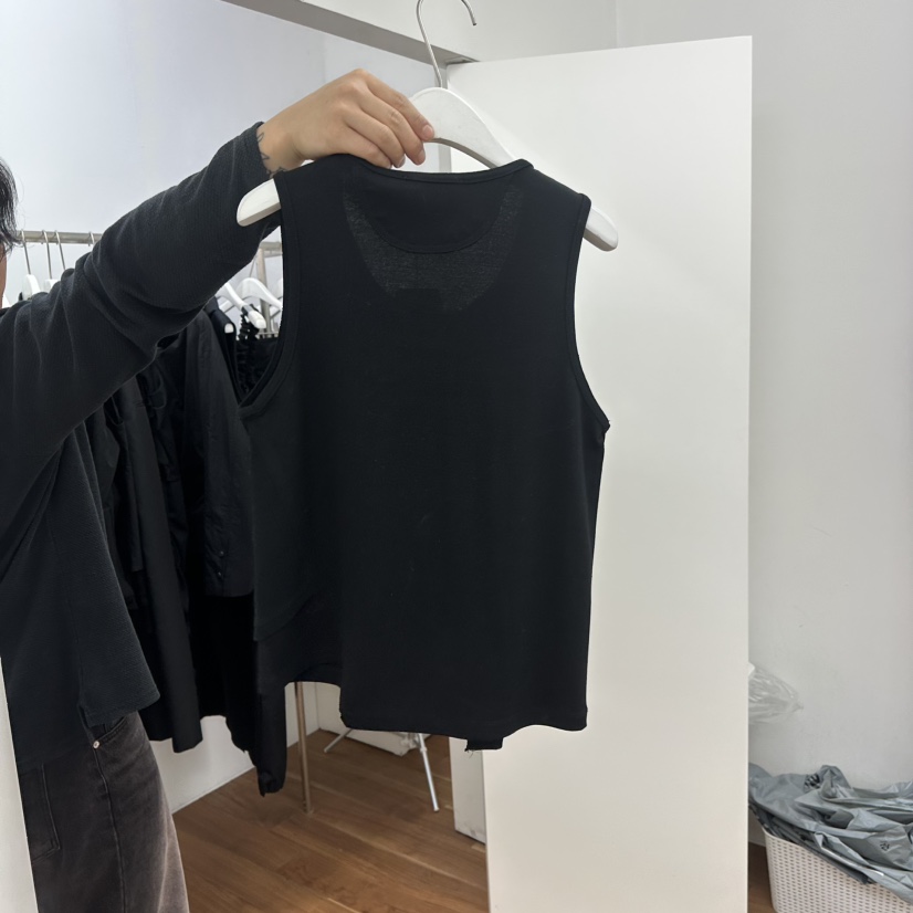 MYNAMEIS韓國直郵㊣女裝新品休閑人氣25春夏時尚職業吊帶背心MYNAMEIS吊帶/背心