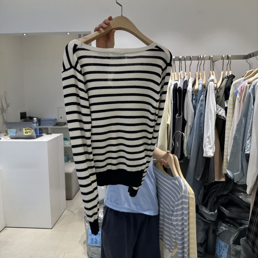 RICH SISTER韓國直郵㊣東大門實拍女裝新款休閑針織衫開衫RICH SISTER針織衫