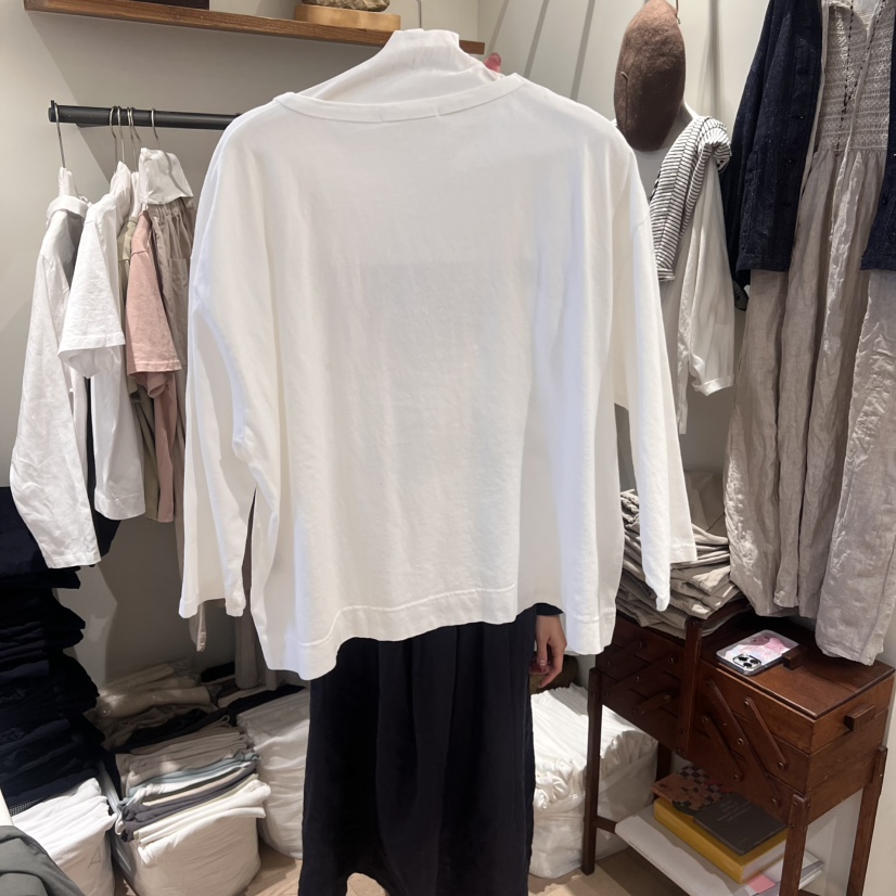 LE JARDINET直郵韓國代購㊣女裝新品休閑人氣推薦時尚T恤格紋LE JARDINETT恤