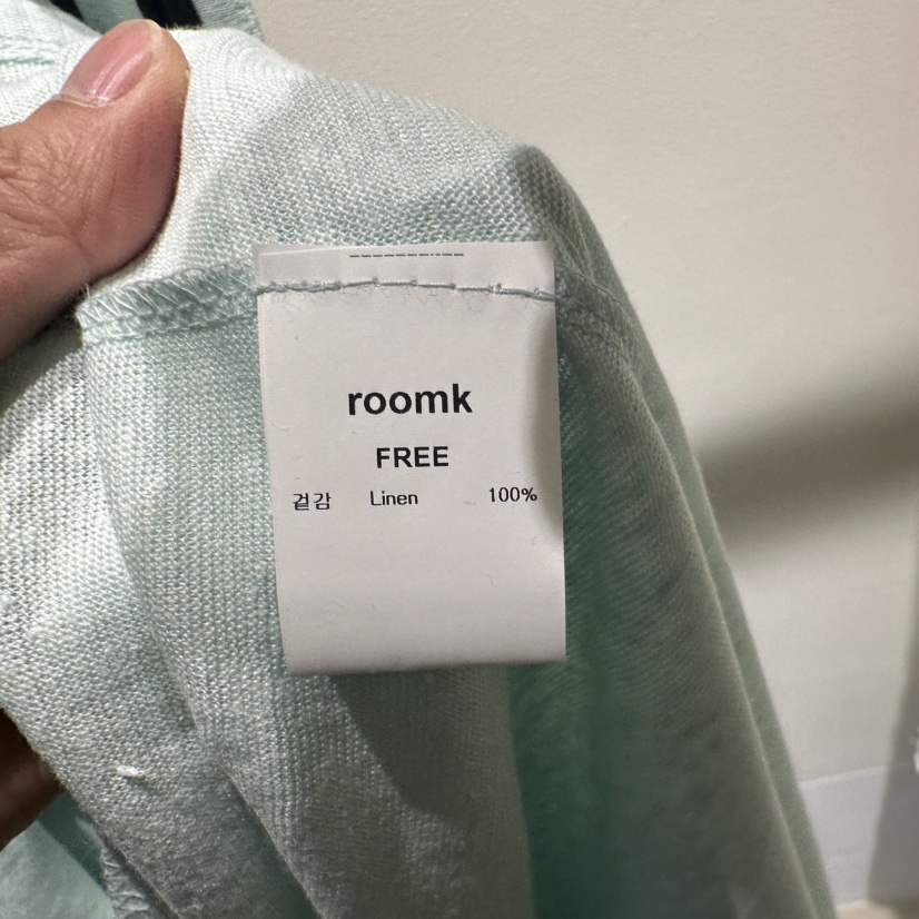 ROOM K-P直郵韓國代購㊣女裝新品人氣時尚熱賣職業長裙亞麻ROOM K長裙