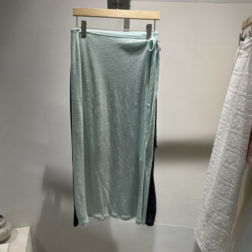 ROOM K-P直郵韓國代購㊣女裝新品人氣時尚熱賣職業長裙亞麻ROOM K長裙