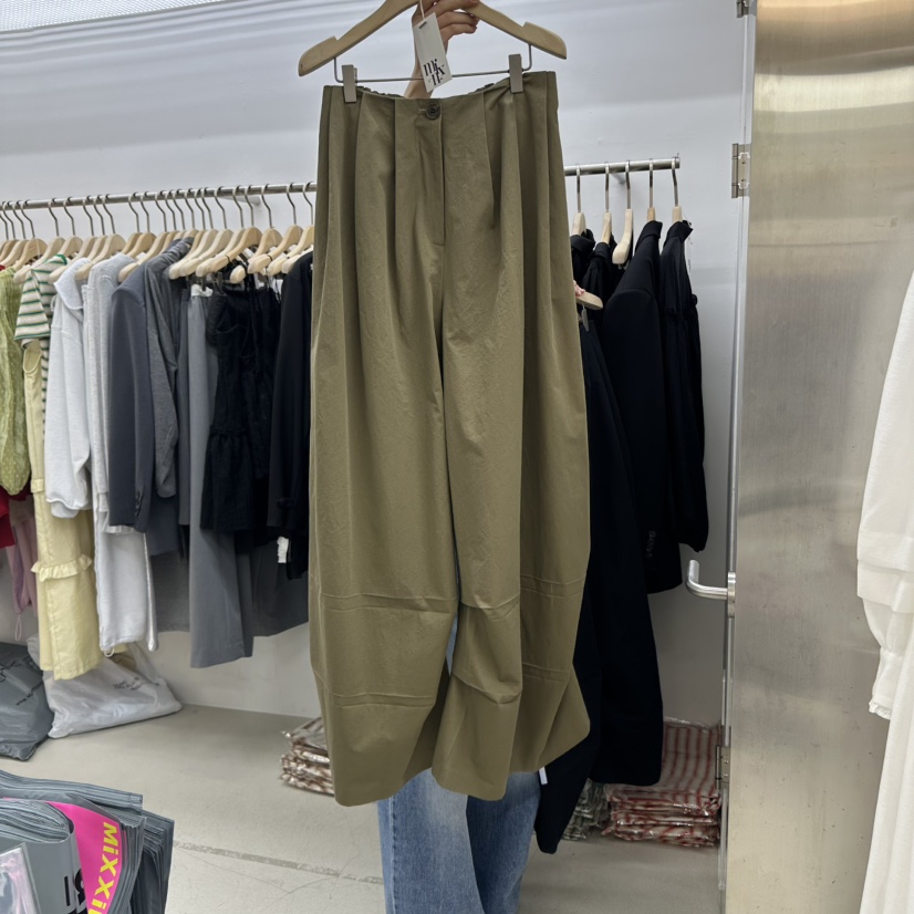 MIXXIN韓國直郵㊣東大門實拍女裝新品時尚推薦職業熱賣休閑褲MIXXIN休閑褲圖色1