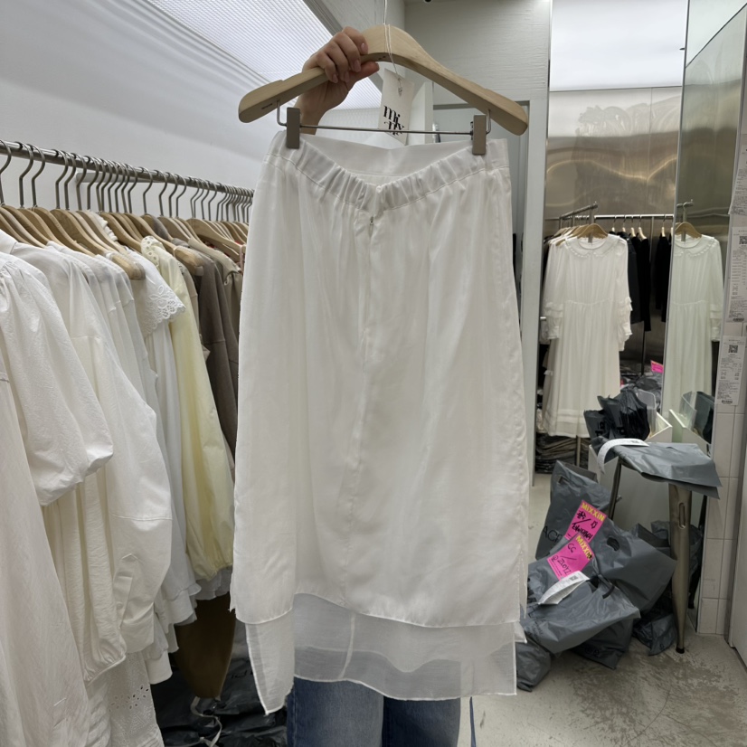 MIXXIN韓國直郵㊣東大門實拍女裝新款推薦時尚休閑25春夏長裙MIXXIN長裙