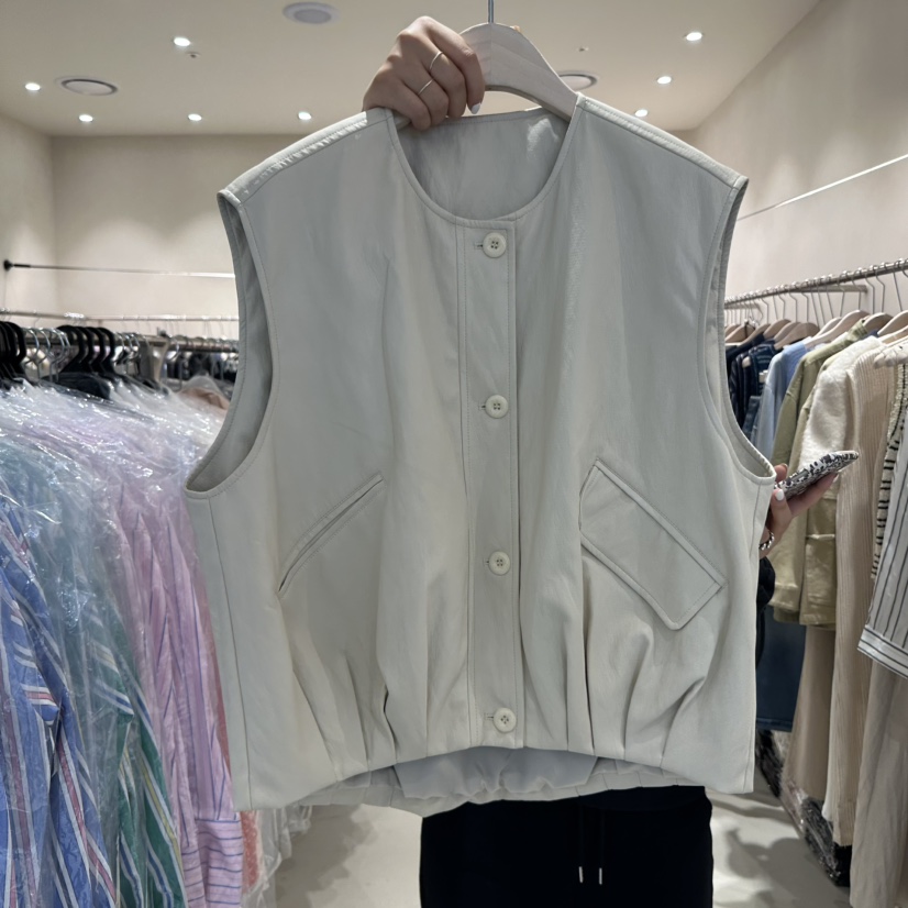 CREME BRULEE韓國直郵㊣東大門實拍女裝新款熱賣推薦時尚馬甲CREME BRULEE/DH馬甲圖色1