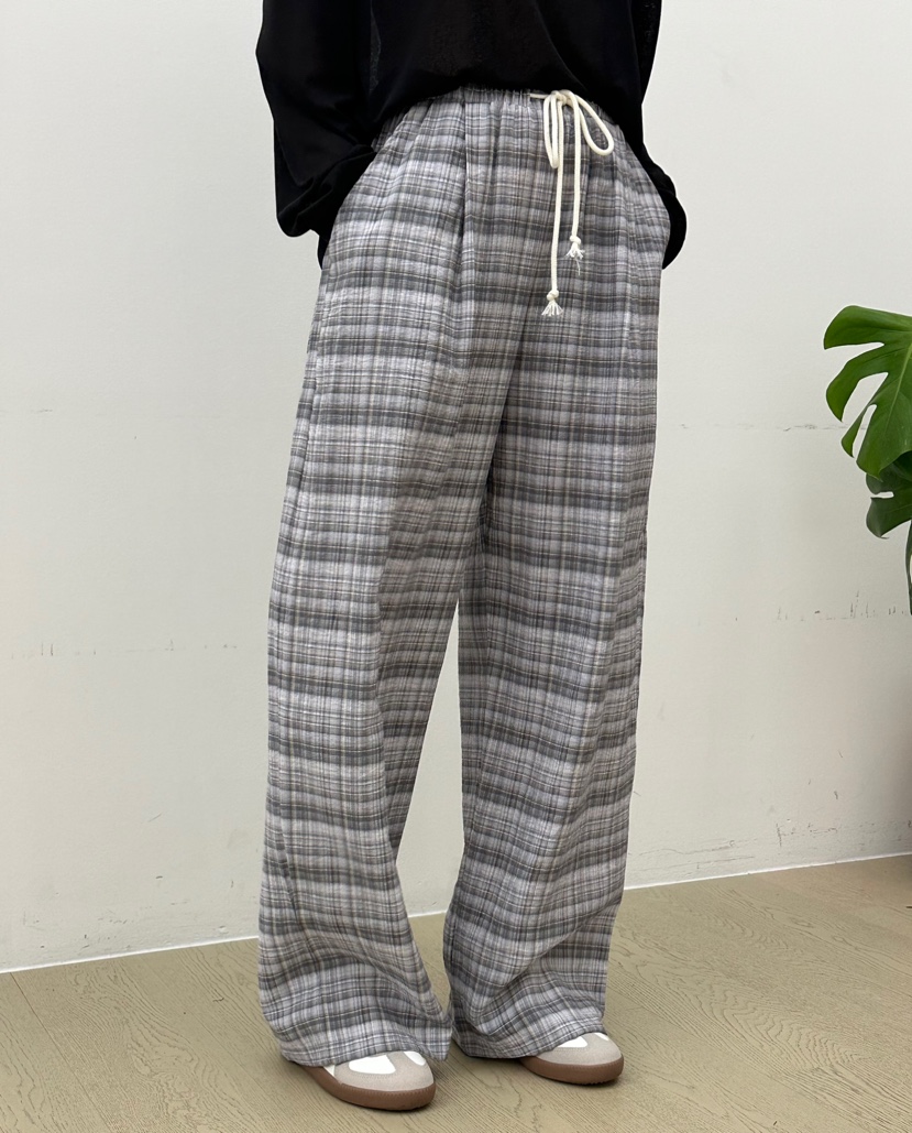 BUT韓國直郵㊣東大門實拍女裝新款人氣25春夏時尚休閑休閑褲button休閑褲