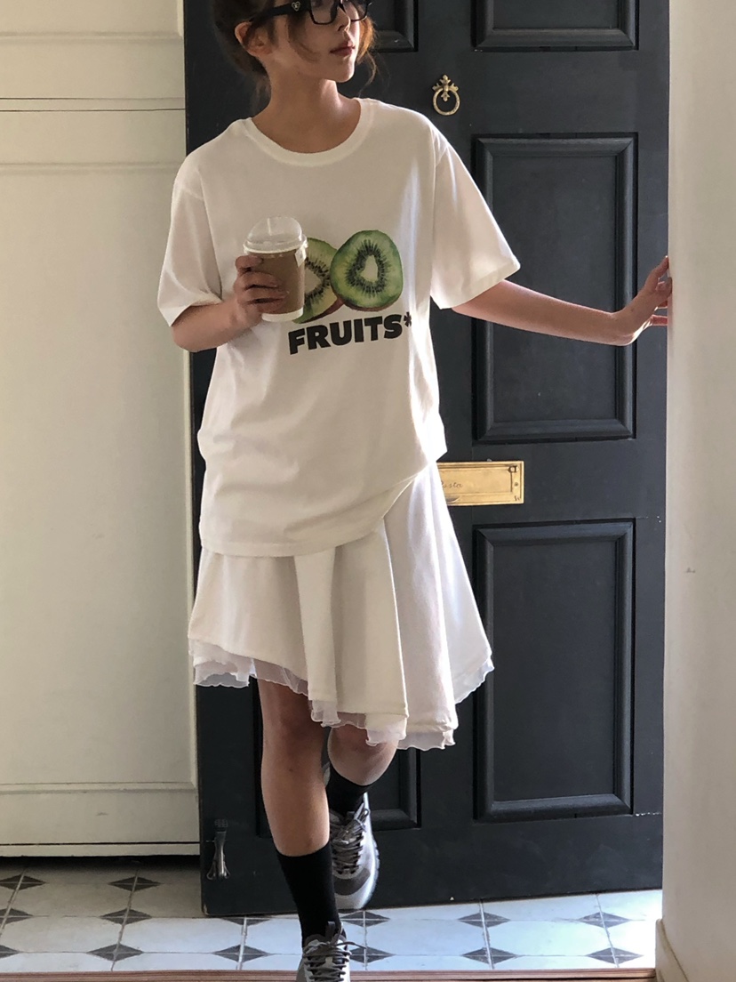 ONDO-P直郵韓國代購㊣女裝新款時尚25春夏推薦半身裙中短裙ONDO-P半身裙/中短裙