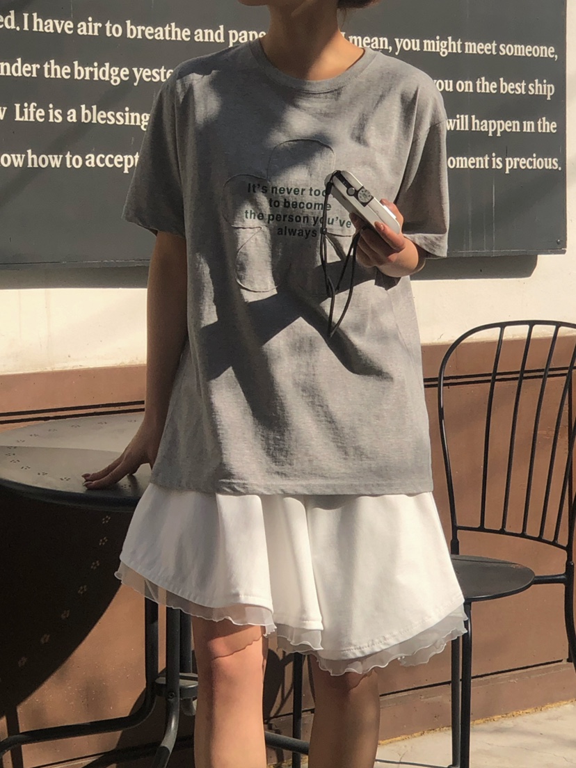 ONDO-P直郵韓國代購㊣女裝新款時尚25春夏推薦半身裙中短裙ONDO-P半身裙/中短裙
