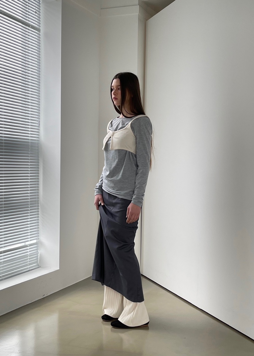 140 AVENUE韓國代購女裝新款真品休閑25春夏推薦時尚職業長裙140 AVENUE長裙