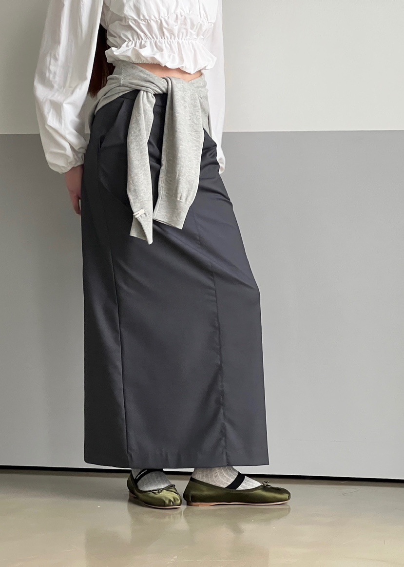 140 AVENUE韓國代購女裝新款真品休閑25春夏推薦時尚職業長裙140 AVENUE長裙