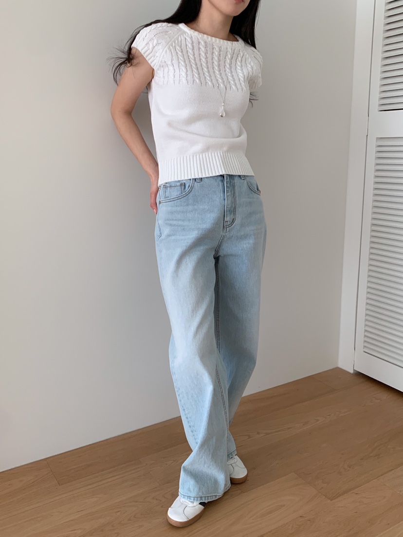 DARLUZ_MI東大門實拍女裝新款25春夏休閑推薦人氣真品針織衫DARLUZ_MI針織衫