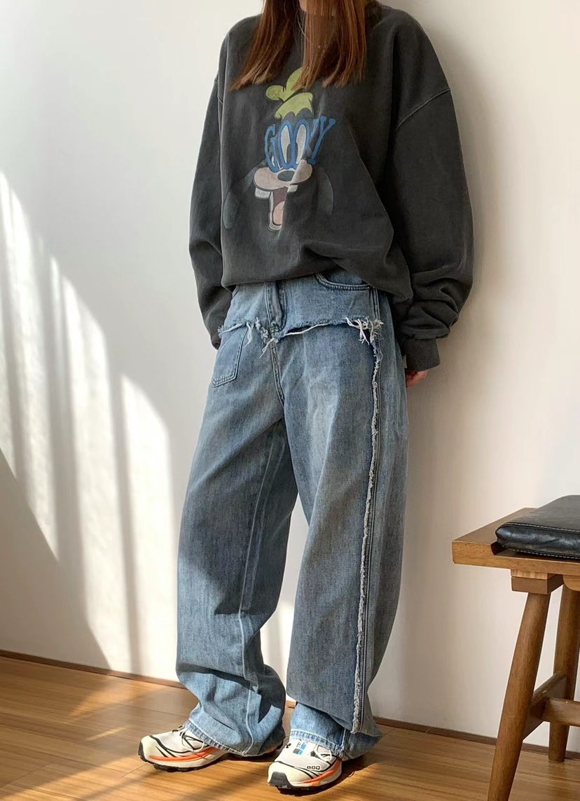 JIMMY韓國代購女士新品熱賣休閑真品25春夏推薦職業時尚衛衣JIMMY/REMAKE衛衣