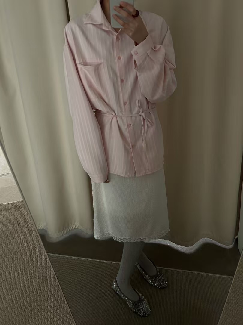 AVID東大門代購女裝新品時尚休閑推薦真品25春夏襯衫蕾絲衫AVID襯衫/蕾絲衫圖色2