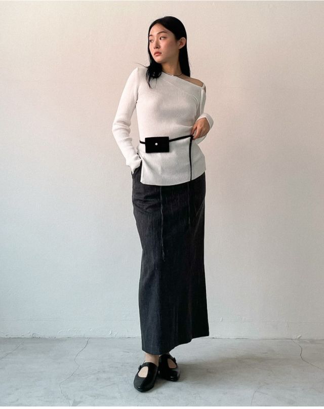 LIVE FOREVER韓國直郵女裝新款推薦職業休閑25春夏真品腰包LIVE FOR_EVER腰包