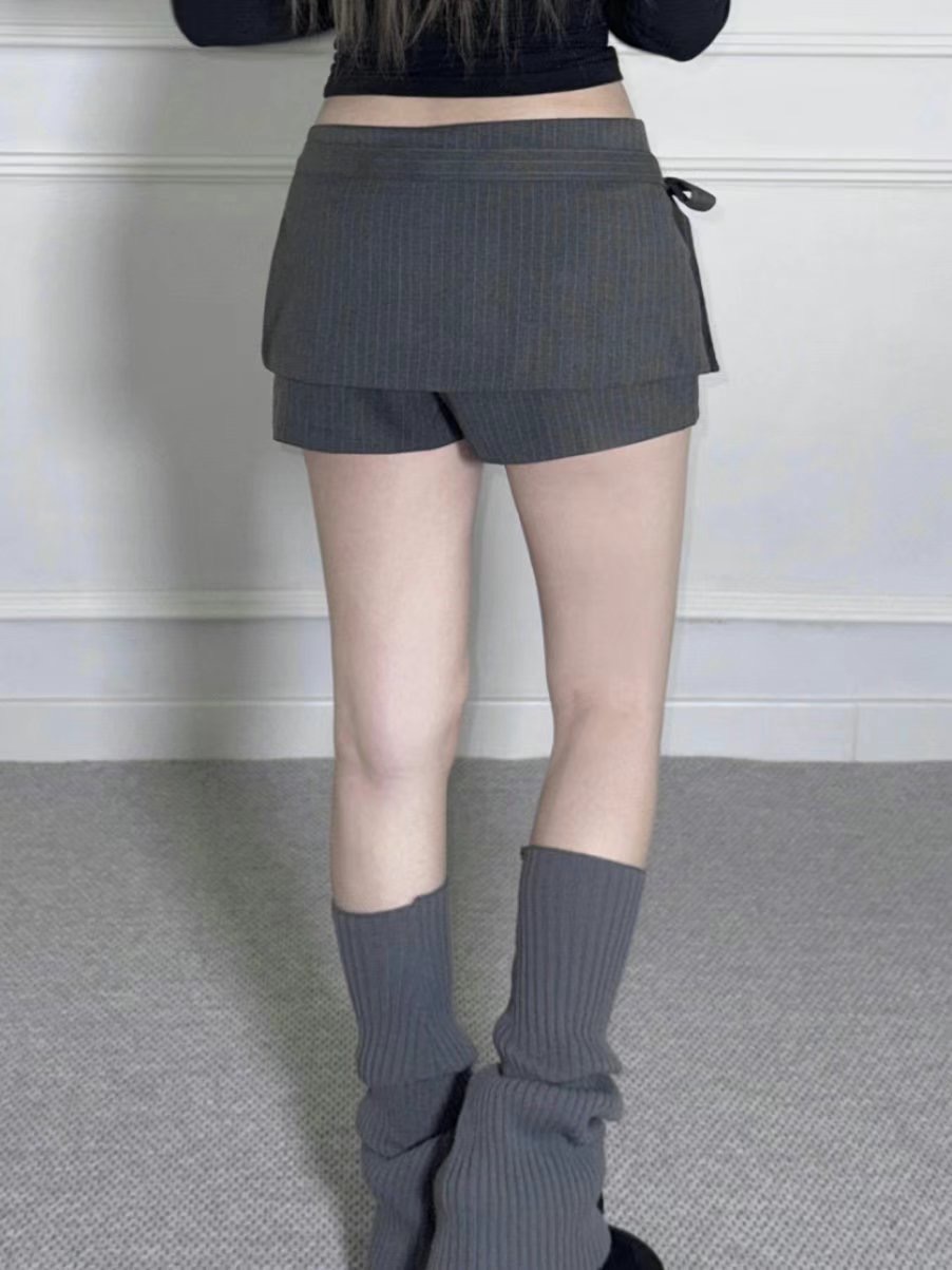 MEILLEUR韓國直郵女士新款人氣休閑時尚職業真品熱賣短褲條紋MEILLEUR短褲