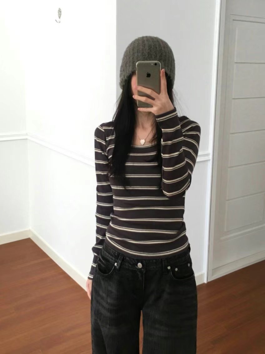 MEILLEUR韓國代購女裝新款推薦休閑真品職業熱賣時尚長袖T恤MEILLEUR長袖T恤