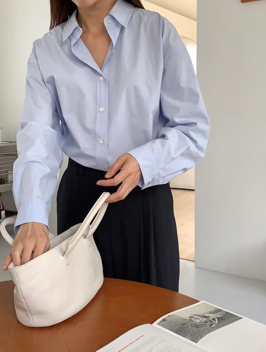 TAG韓國直郵㊣女裝新款人氣職業熱賣推薦25春夏休閑襯衫蕾絲衫TAG襯衫/蕾絲衫