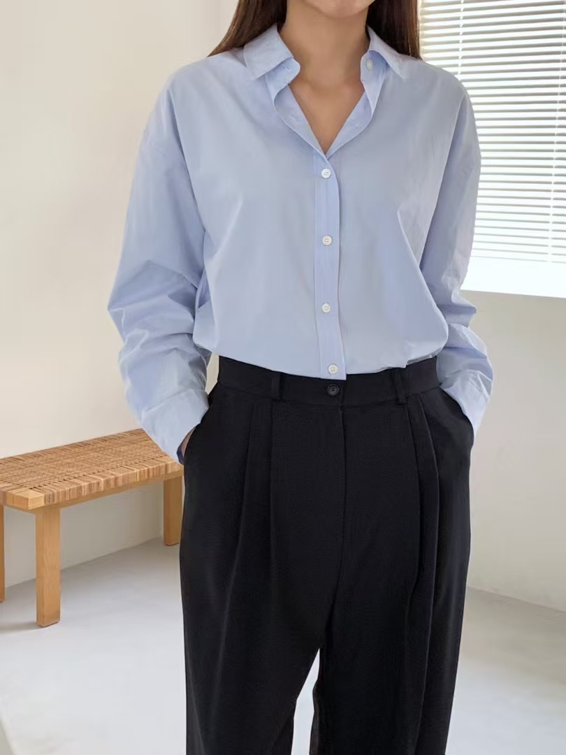 TAG韓國直郵㊣女裝新款人氣職業熱賣推薦25春夏休閑襯衫蕾絲衫TAG襯衫/蕾絲衫